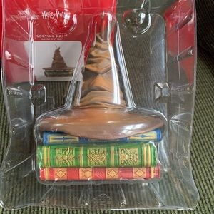 NWT Hallmark 2021 Sorting Hat Harry Potter Magic Christmas Ornament sound motion